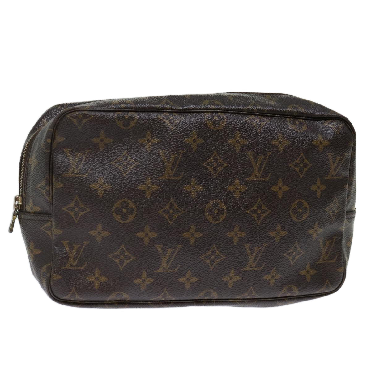 LOUIS VUITTON Monogram Trousse Toilette 28 Clutch Bag M47522 LV 71049