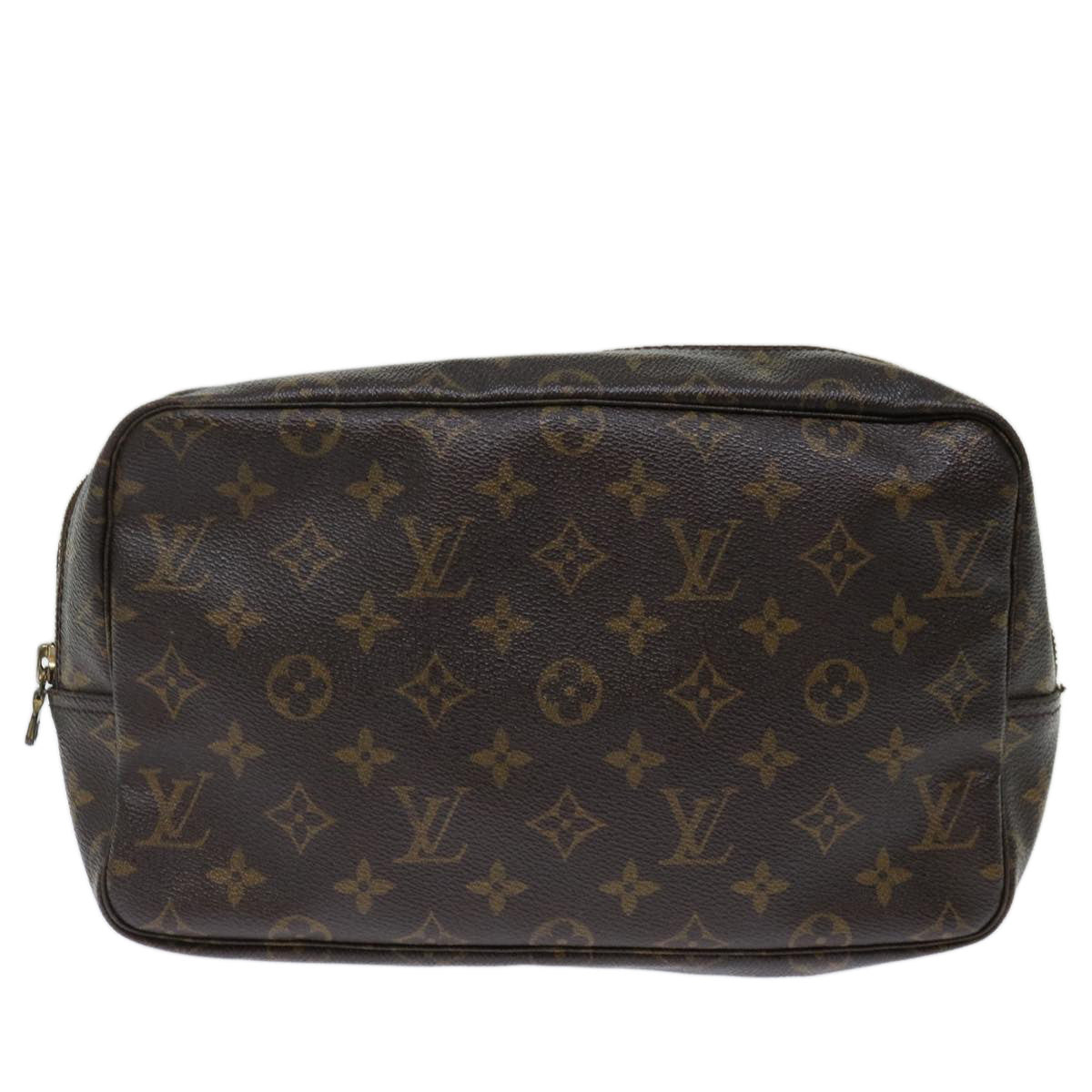 LOUIS VUITTON Monogram Trousse Toilette 28 Clutch Bag M47522 LV 71049