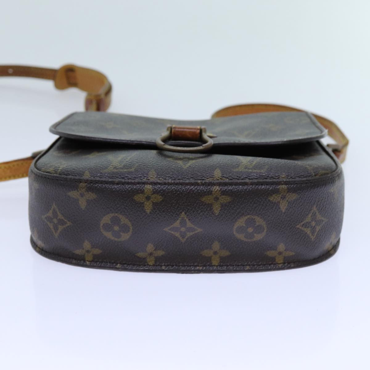 LOUIS VUITTON Monogram Saint Cloud MM Shoulder Bag M51243 LV 71218