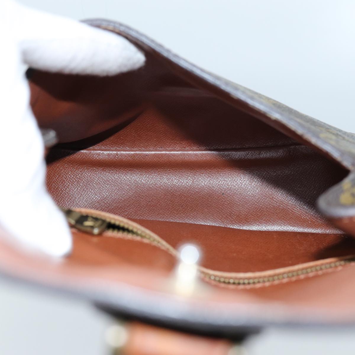 LOUIS VUITTON Monogram Saint Cloud MM Shoulder Bag M51243 LV 71218