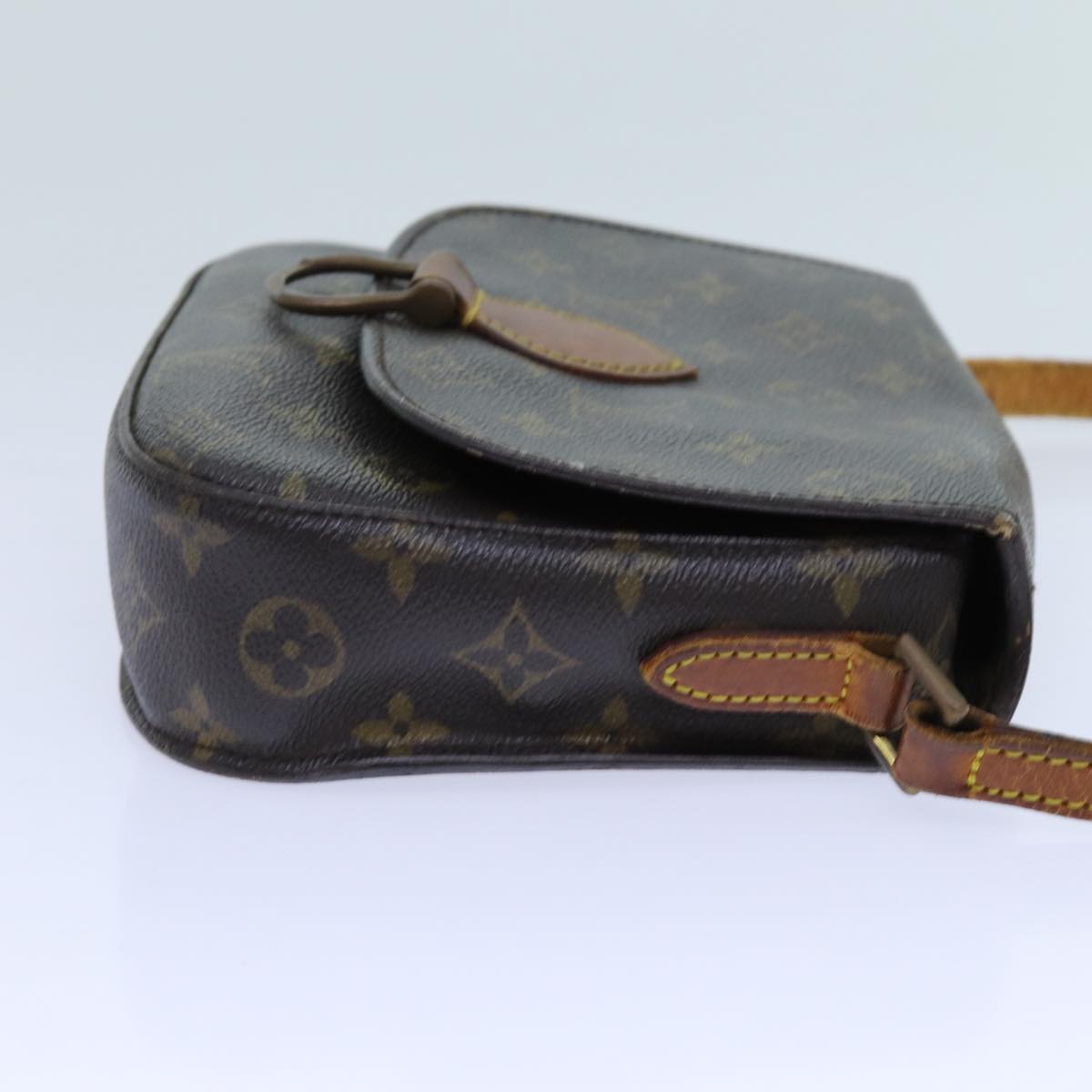 LOUIS VUITTON Monogram Saint Cloud MM Shoulder Bag M51243 LV 71218