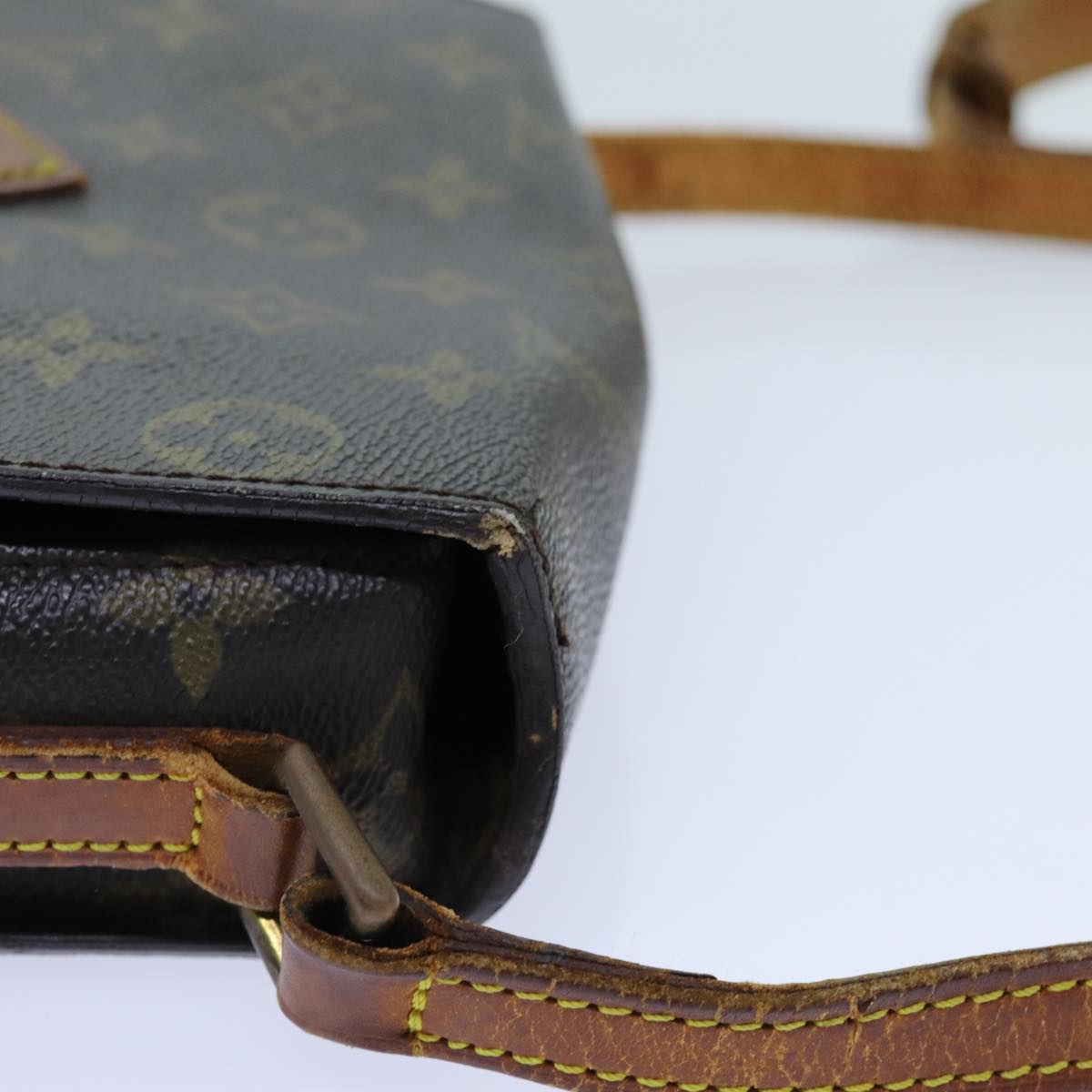 LOUIS VUITTON Monogram Saint Cloud MM Shoulder Bag M51243 LV 71218