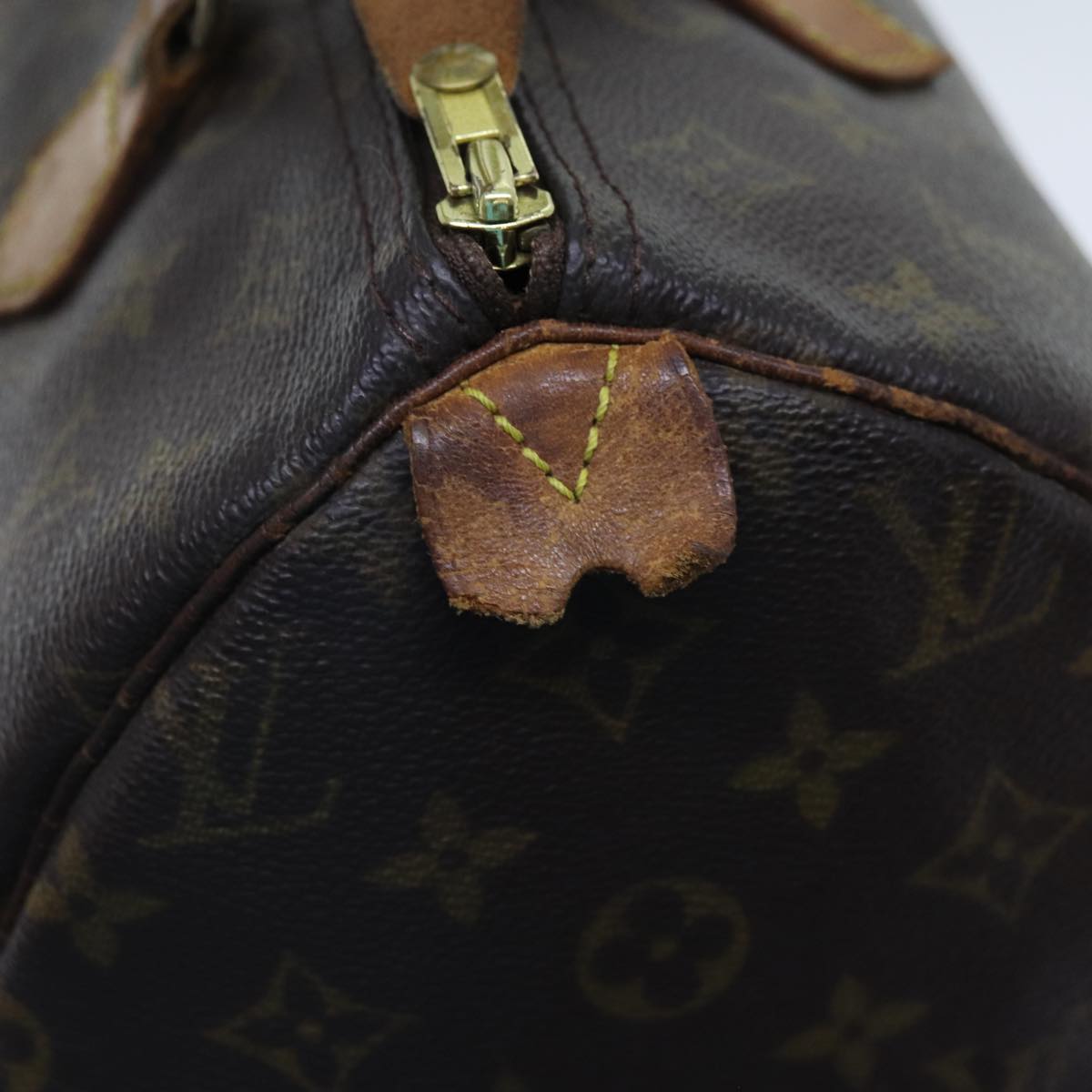 LOUIS VUITTON Monogram Speedy 30 Hand Bag M41526 LV 71383