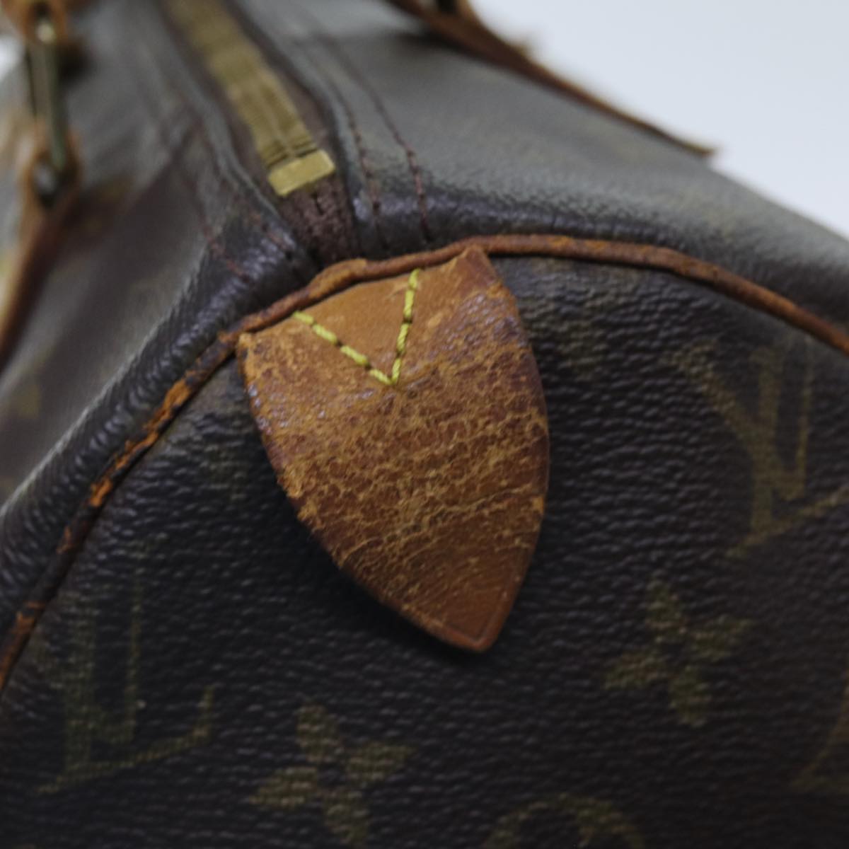 LOUIS VUITTON Monogram Speedy 30 Hand Bag M41526 LV 71383