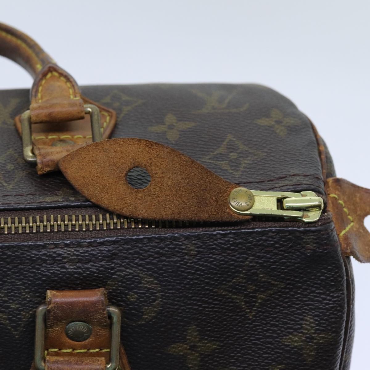 LOUIS VUITTON Monogram Speedy 30 Hand Bag M41526 LV 71383
