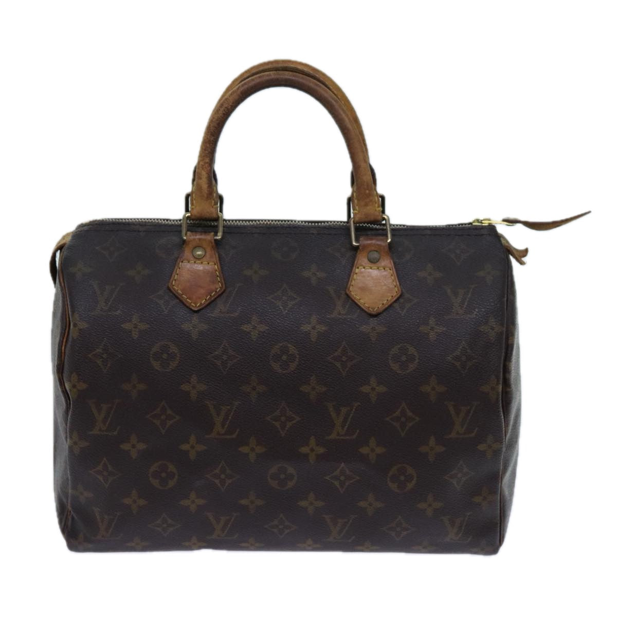 LOUIS VUITTON Monogram Speedy 30 Hand Bag M41526 LV 71383