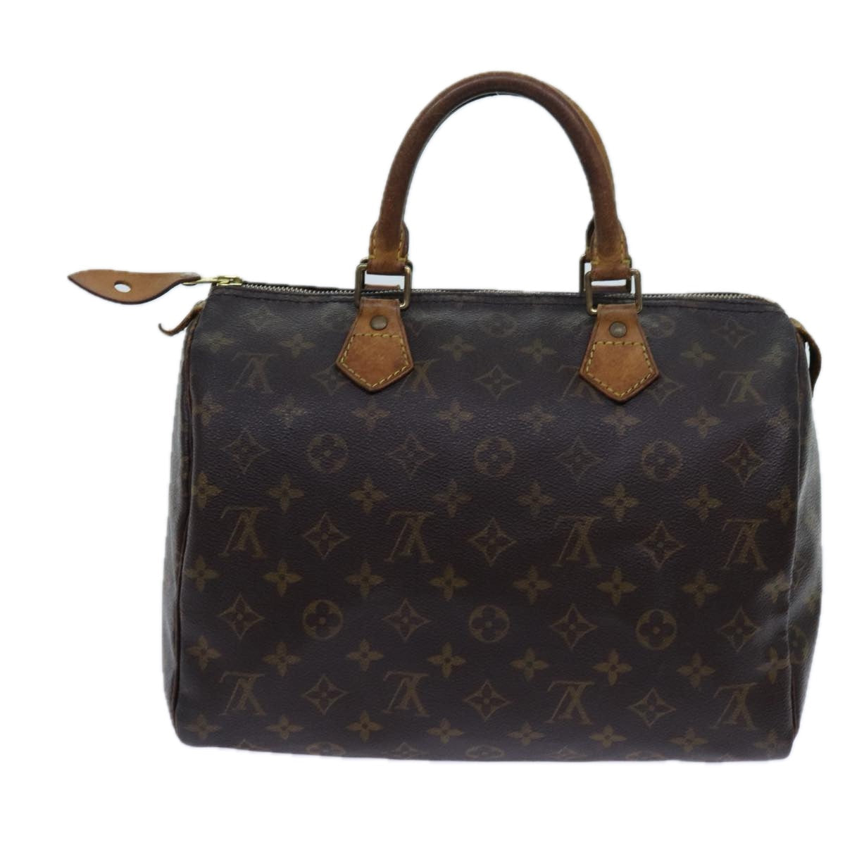 LOUIS VUITTON Monogram Speedy 30 Hand Bag M41526 LV 71383