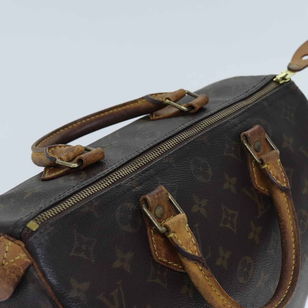 LOUIS VUITTON Monogram Speedy 30 Hand Bag M41526 LV 71383