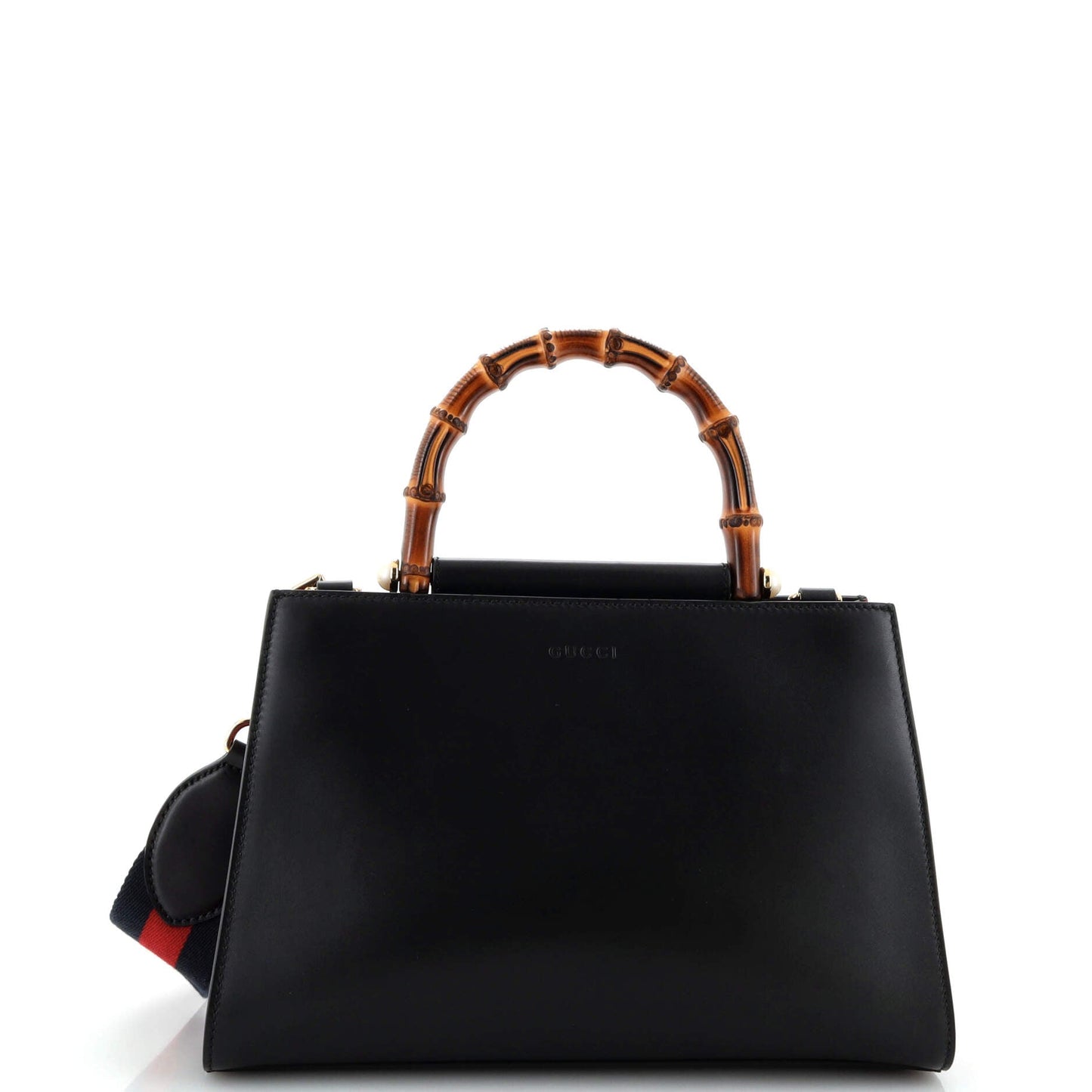 Luxury Gucci Trending 2025 Nymphaea Top Handle Bag Leather Small