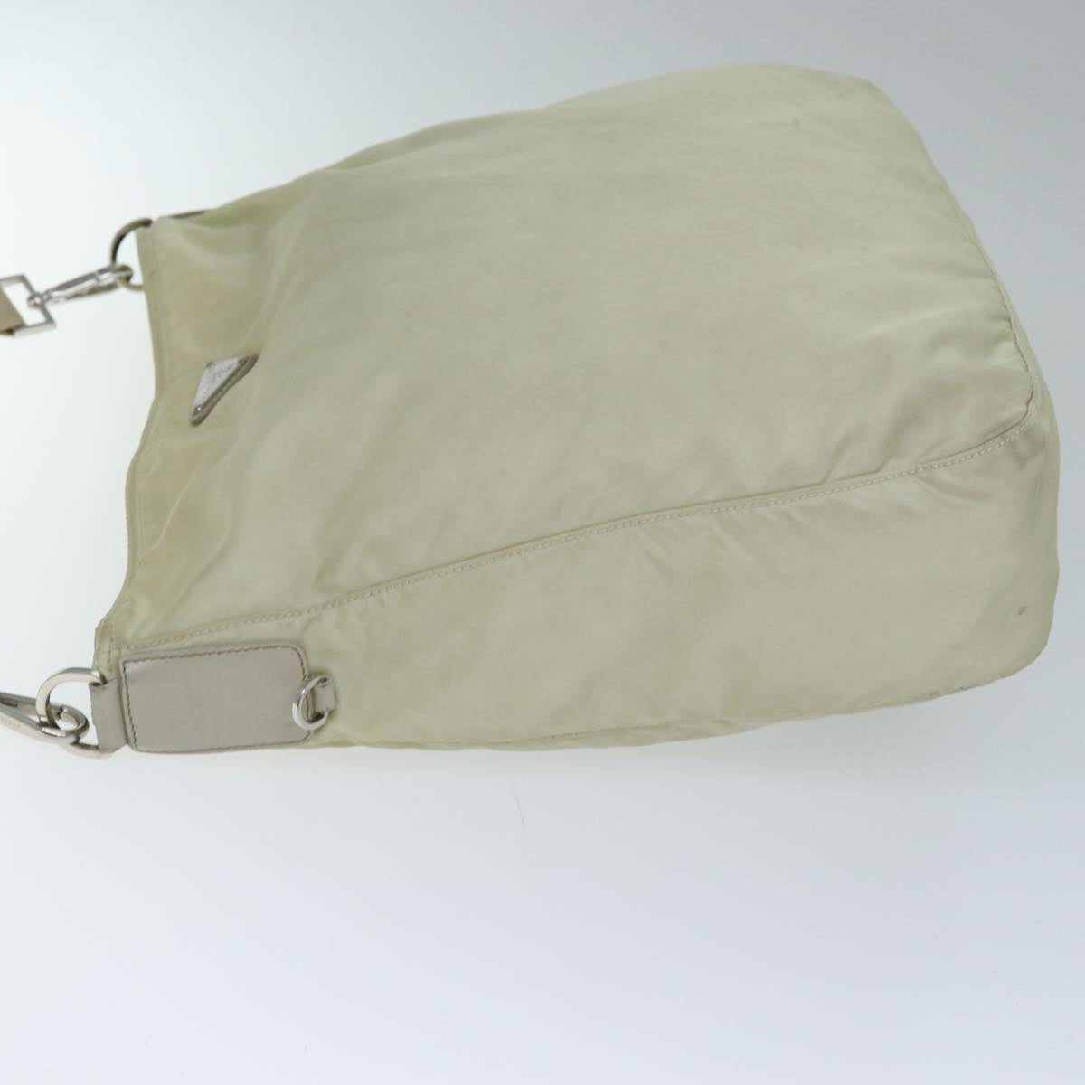 Luxury PradaShoulder Bag Nylon Cream 71503