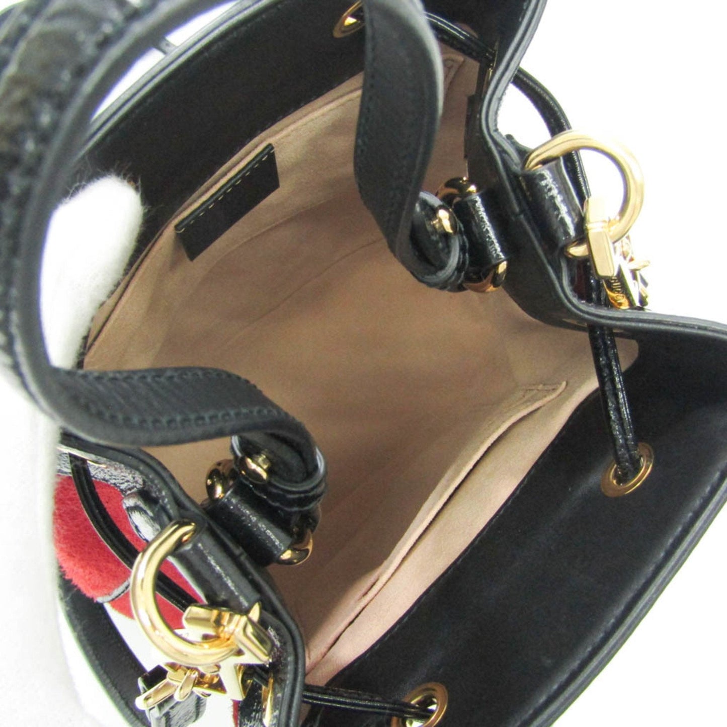 Luxury Gucci Trending 2025 Ophidia  Suede Shoulder Bag ()