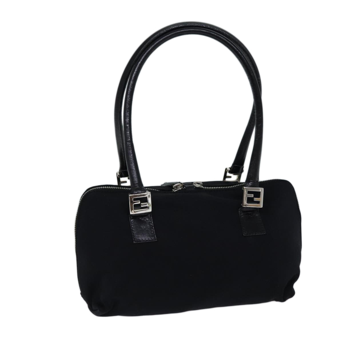 Luxury Fendi Hand Bag Nylon Black71560