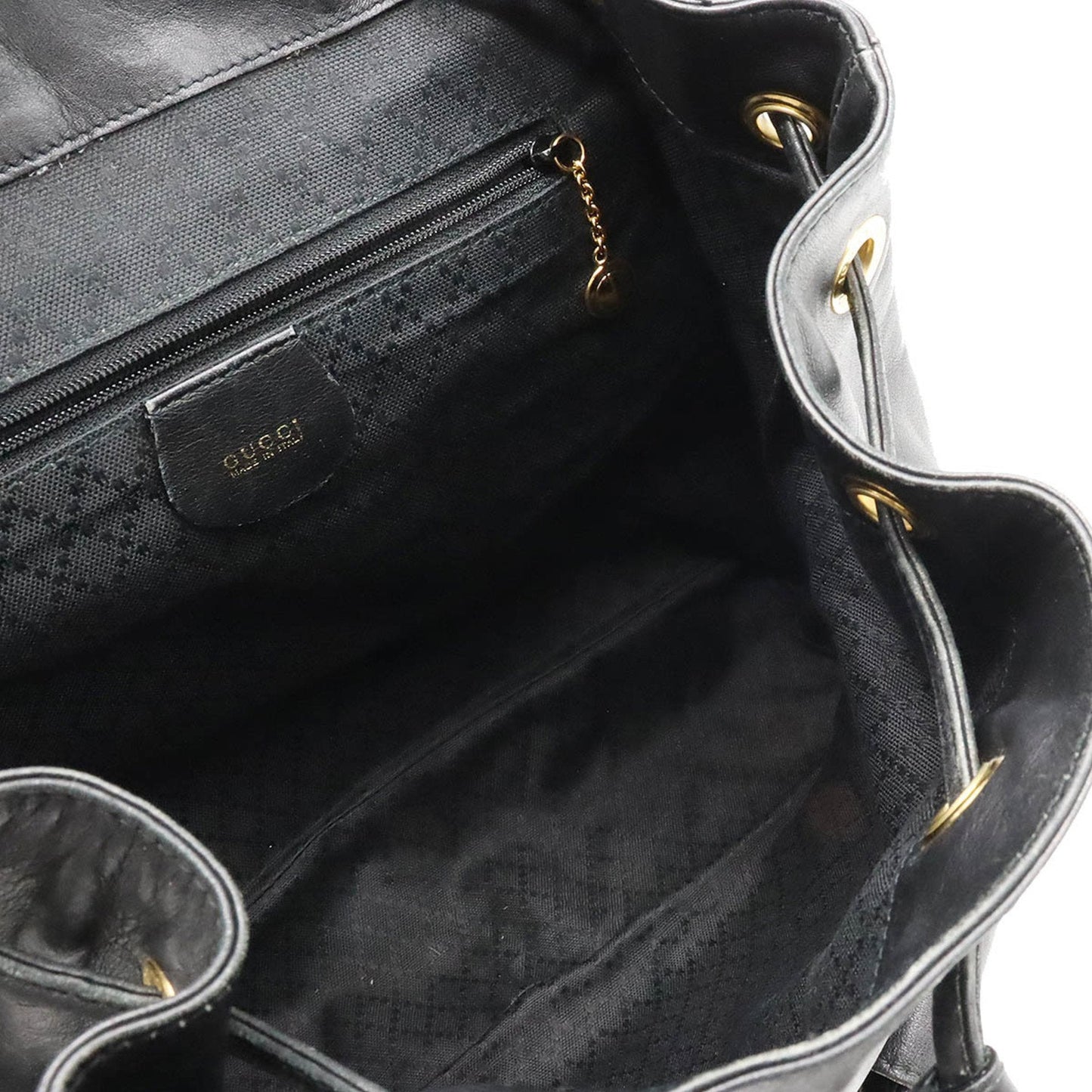 Luxury Gucci Trending 2025 Bamboo  Leather Backpack Bag ()