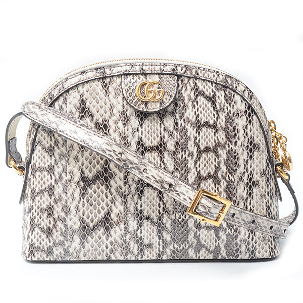 Luxury Gucci Trending 2025 Python Ophidia Shoulder Bag 499621