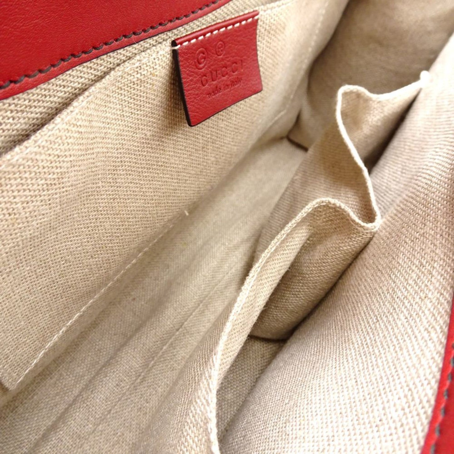 Gucci Micro Guccissima  Leather Shoulder Bag ()