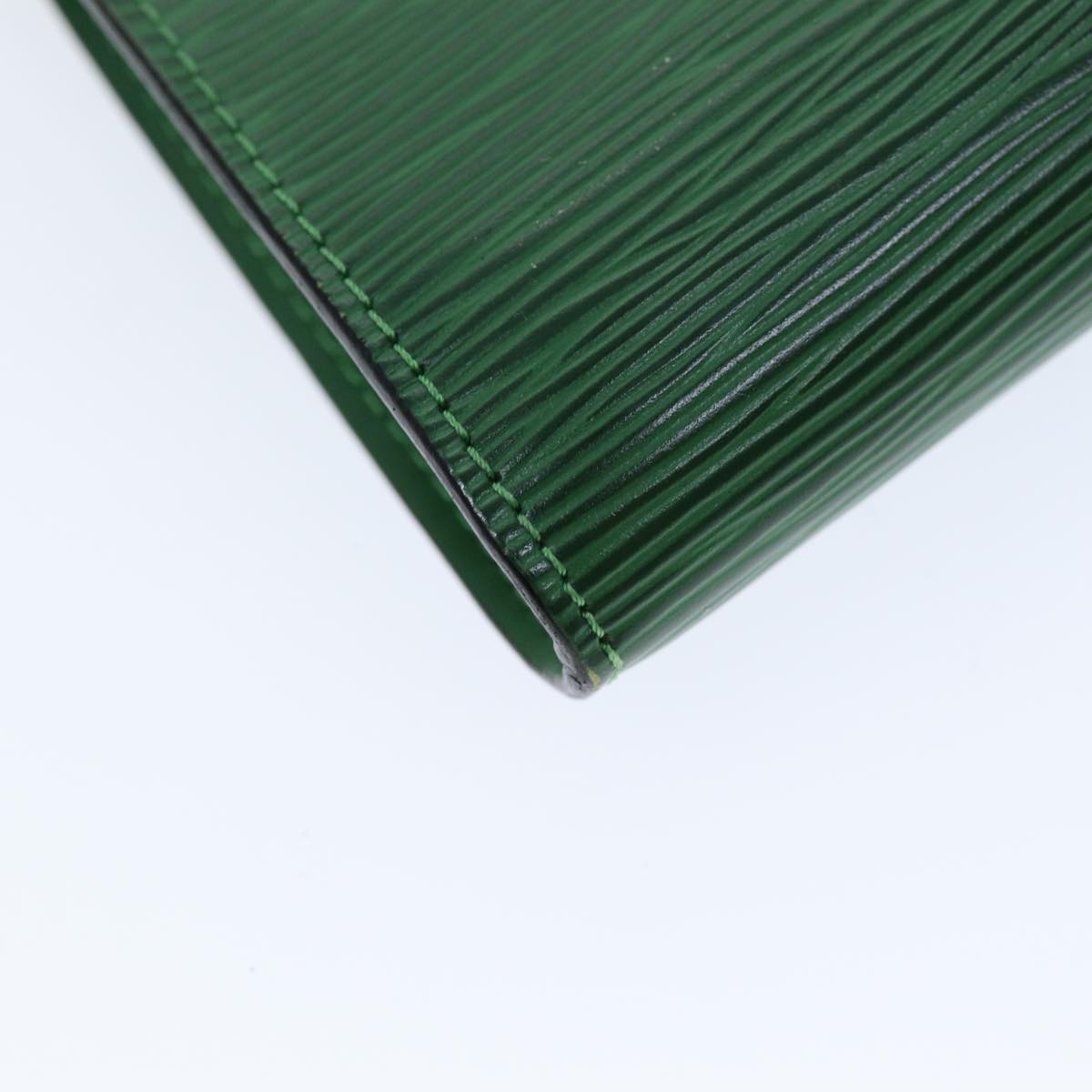LOUIS VUITTON Epi Pochette Accessoires Pouch Green M52984 LV 71673