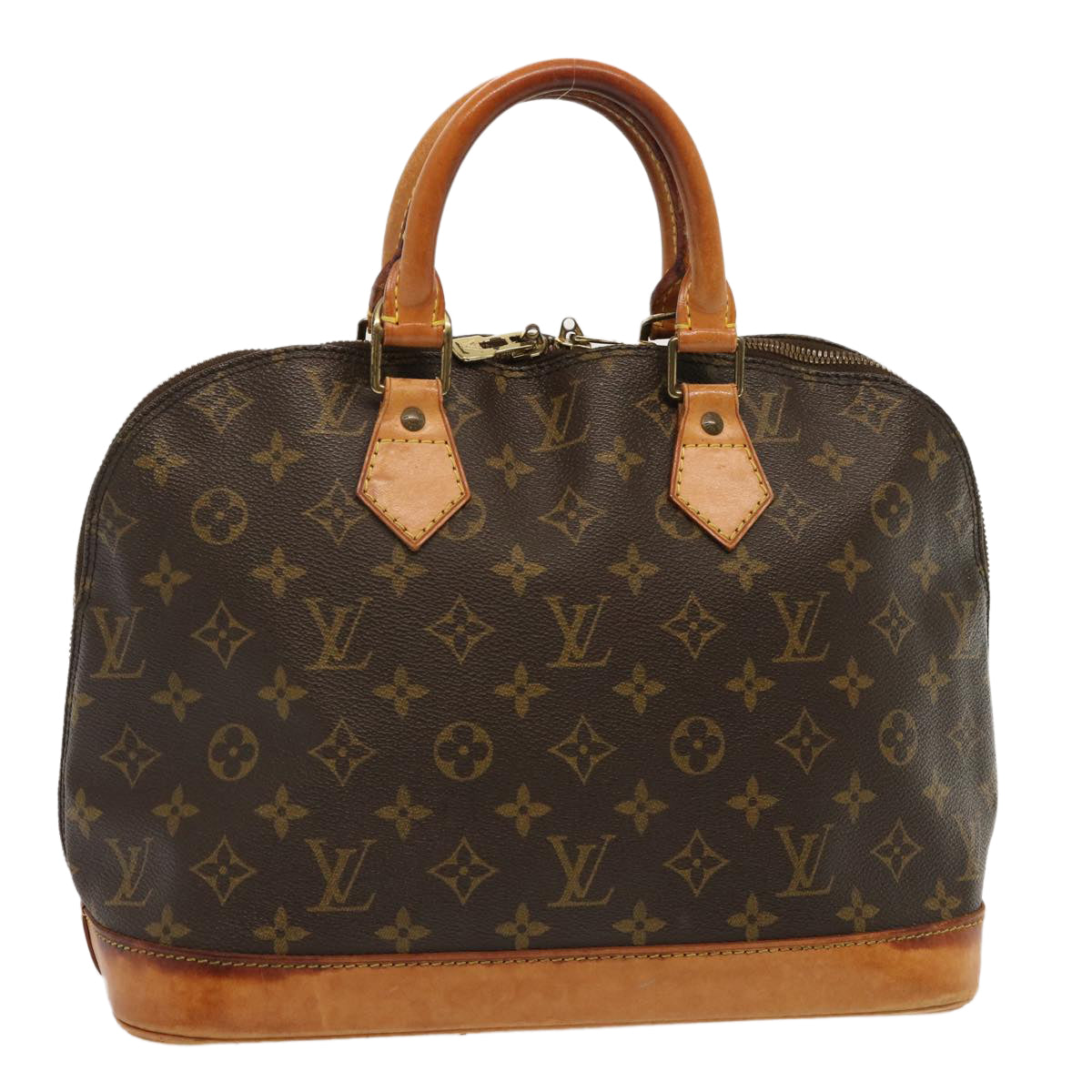 LOUIS VUITTON Monogram Alma Hand Bag M51130 LV 71760