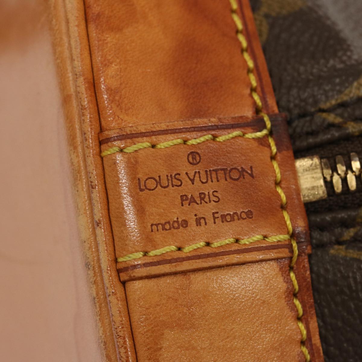 LOUIS VUITTON Monogram Alma Hand Bag M51130 LV 71760