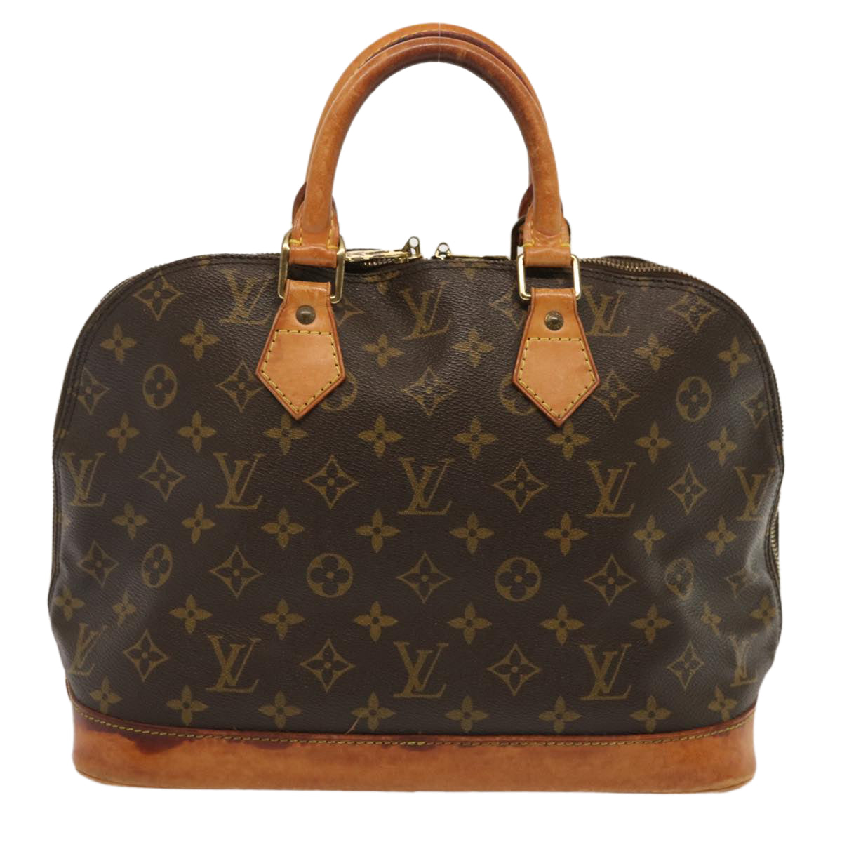 LOUIS VUITTON Monogram Alma Hand Bag M51130 LV 71760