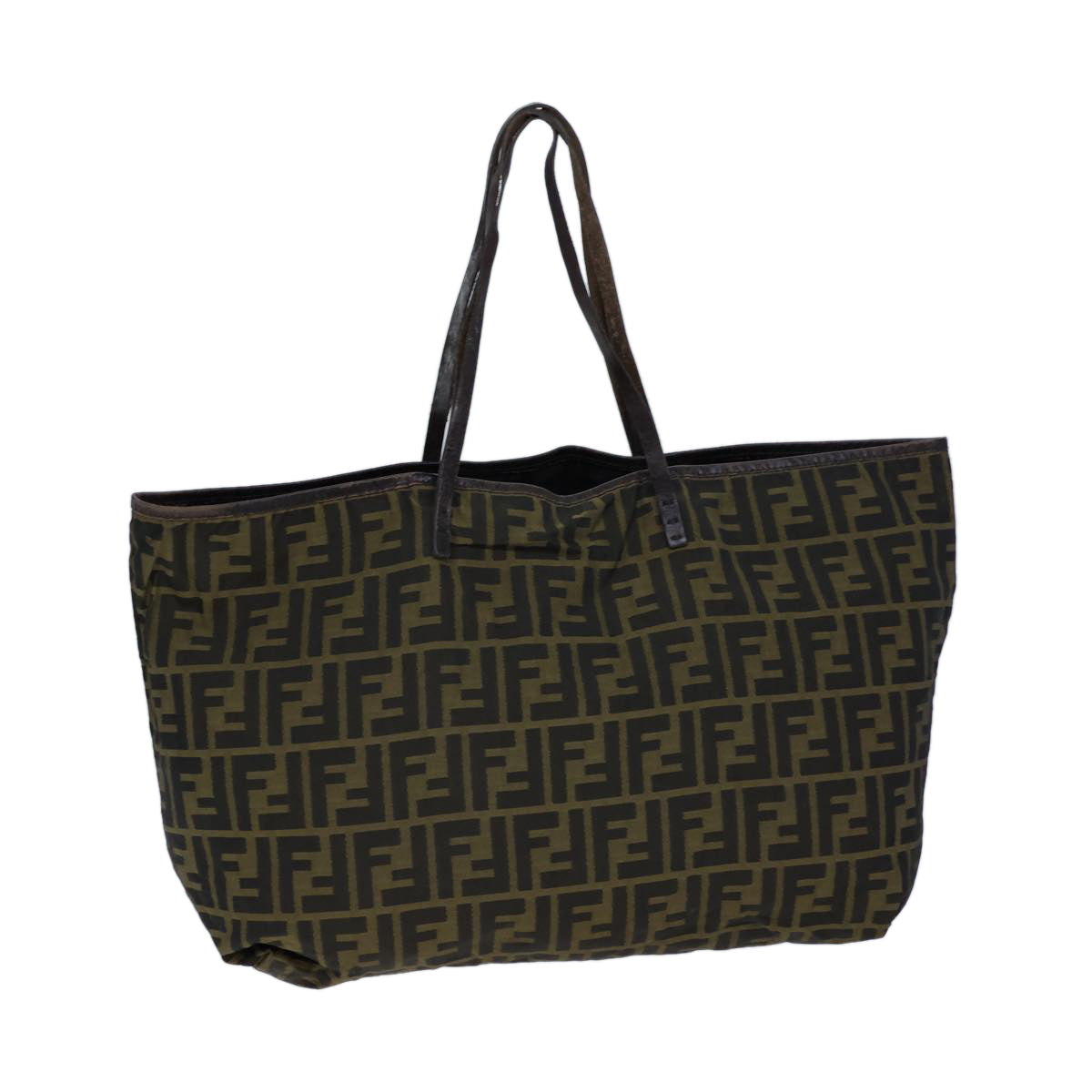 Luxury Fendi Zucca Canvas Tote Bag Brown71833