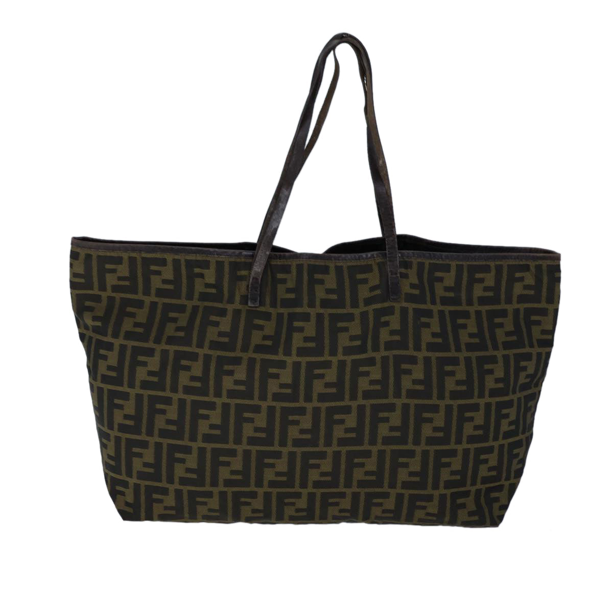 Luxury Fendi Zucca Canvas Tote Bag Brown71833