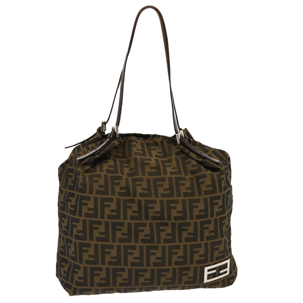 Luxury Fendi Zucca Canvas Tote Bag Brown71834