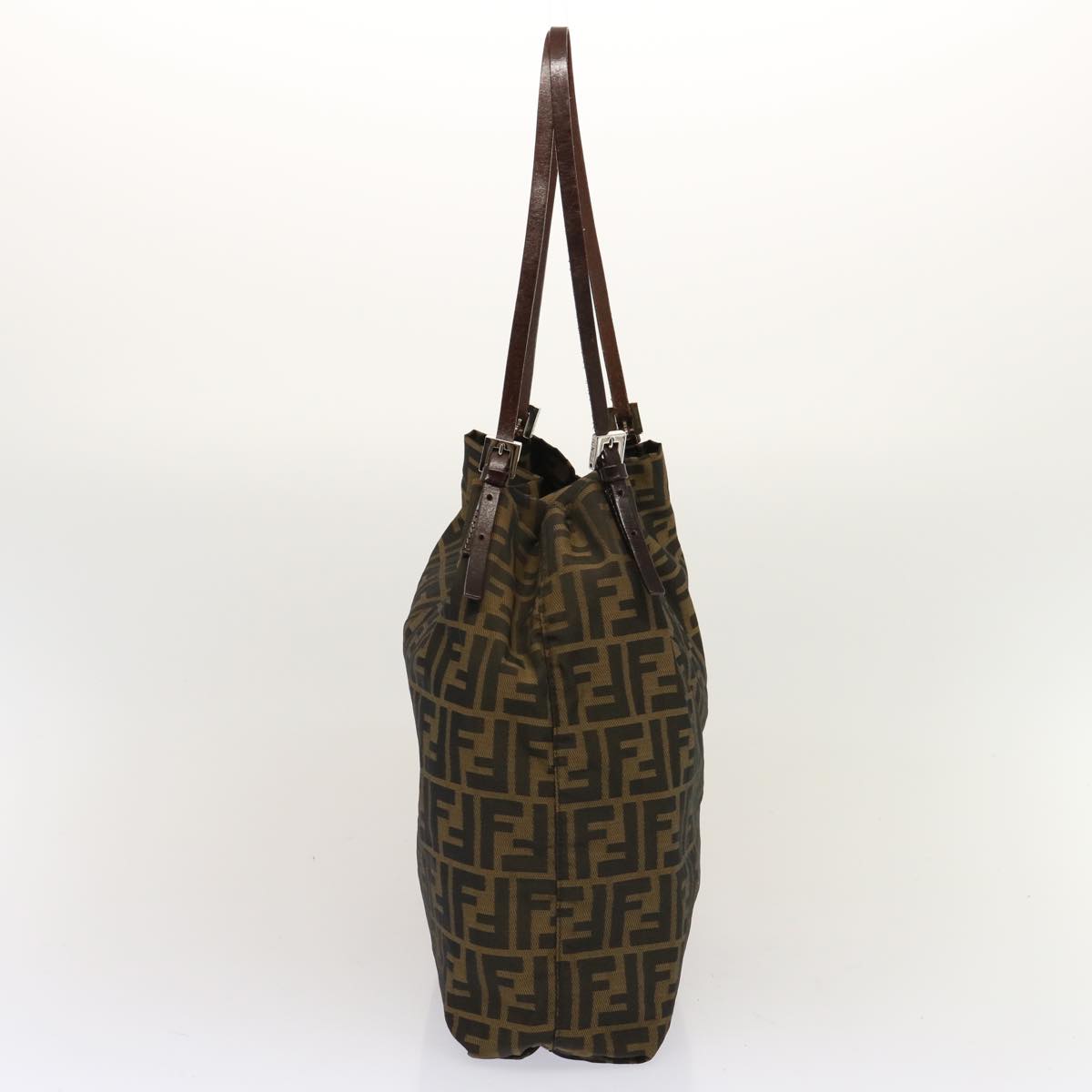 Luxury Fendi Zucca Canvas Tote Bag Brown71834