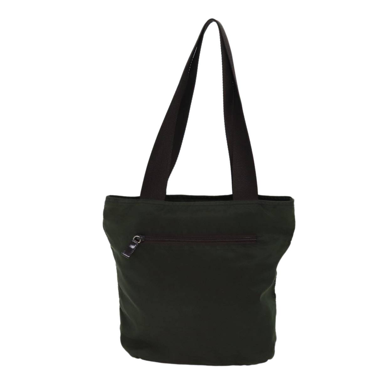 Luxury PradaTote Bag Nylon Khaki 71844