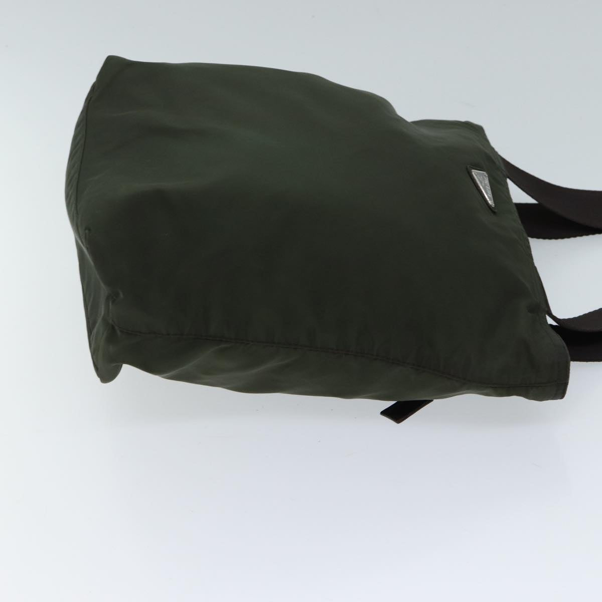 Luxury PradaTote Bag Nylon Khaki 71844