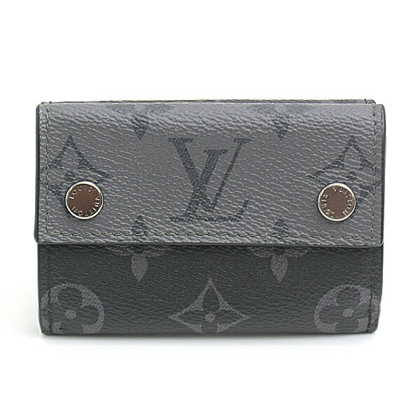 Louis Vuitton Monogram Eclipse Compact Wallet M45417