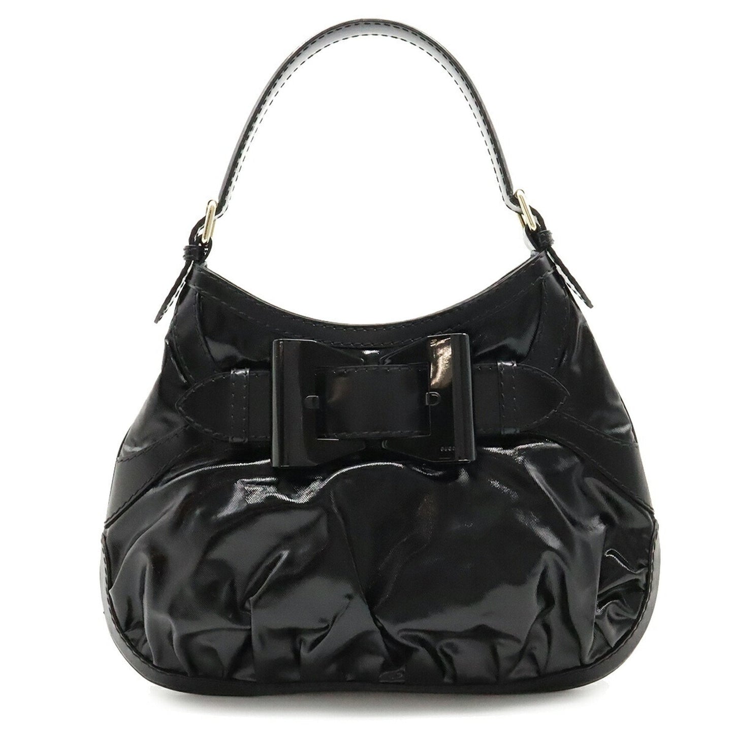 Luxury Gucci Trending 2025 Queen Bow  Patent Leather Shoulder Bag ()