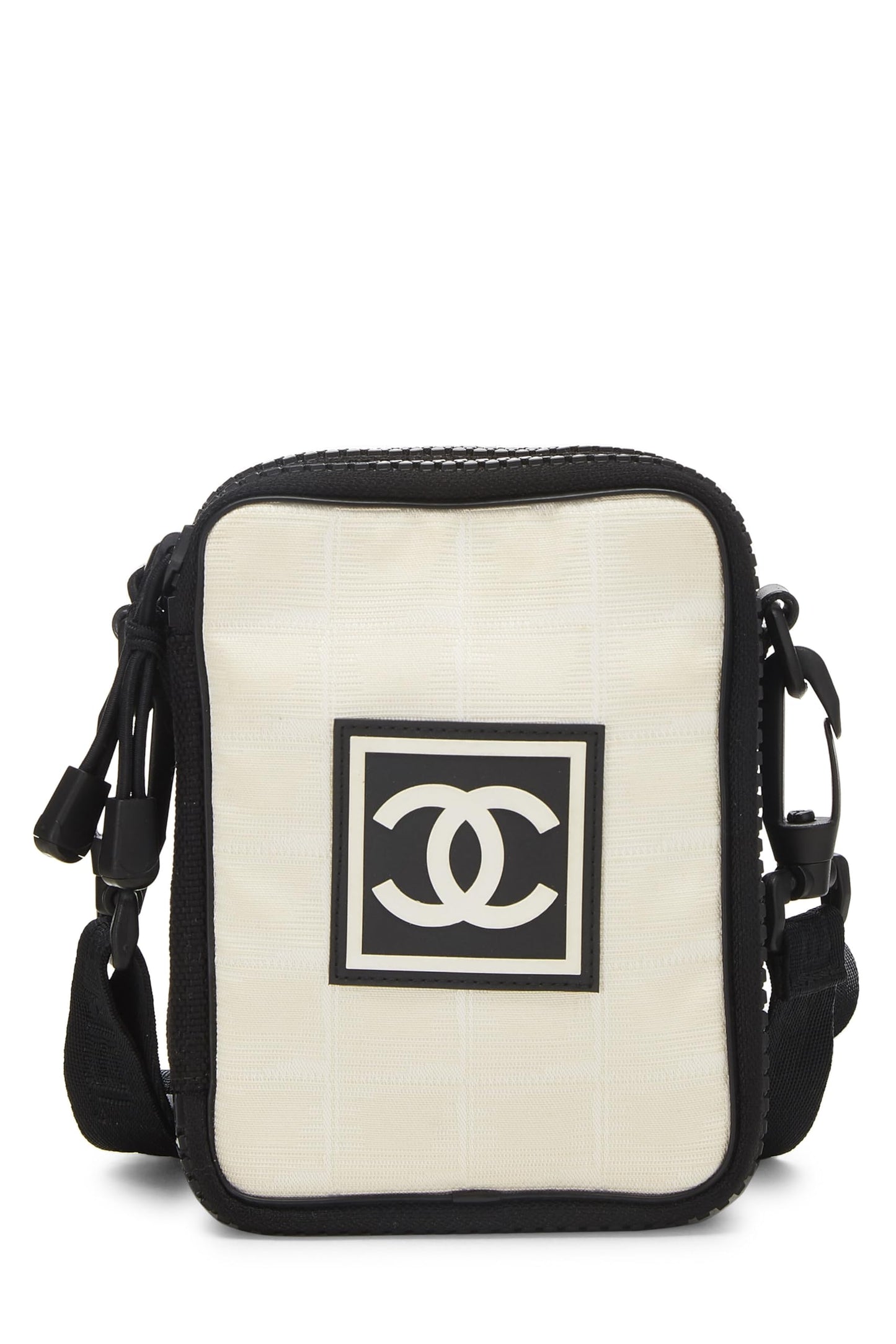 Chanel,  White Sportline Shoulder Bag Mini, White
