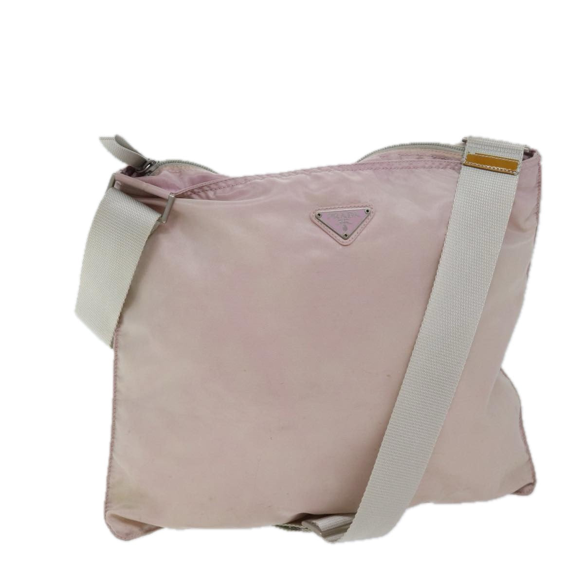 Luxury PradaShoulder Bag Nylon Pink 71905