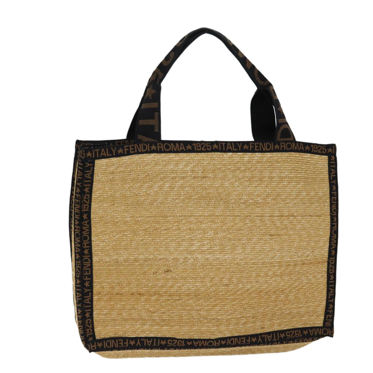 Luxury Fendi Tote Bag Raffia Beige71921