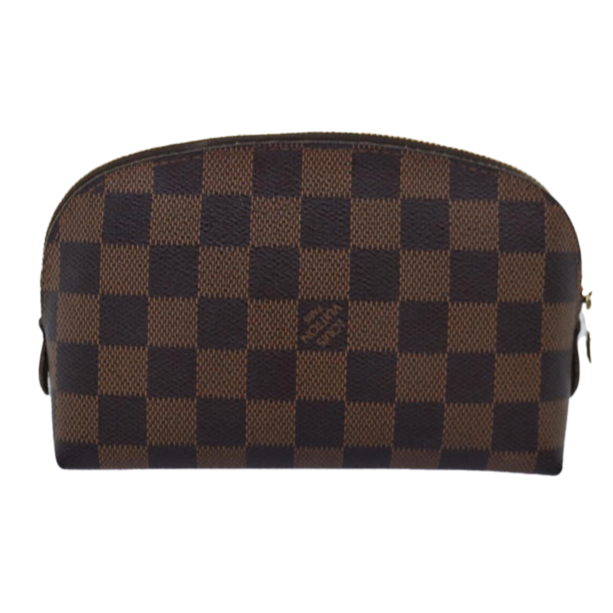 LOUIS VUITTON Damier Ebene Pochette Cosmetic PM Pouch N47516 LV 71944