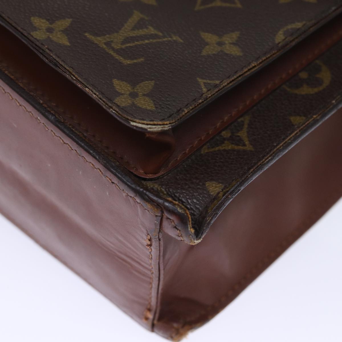 LOUIS VUITTON Monogram Monceau 28 Hand Bag M51185 LV 71979