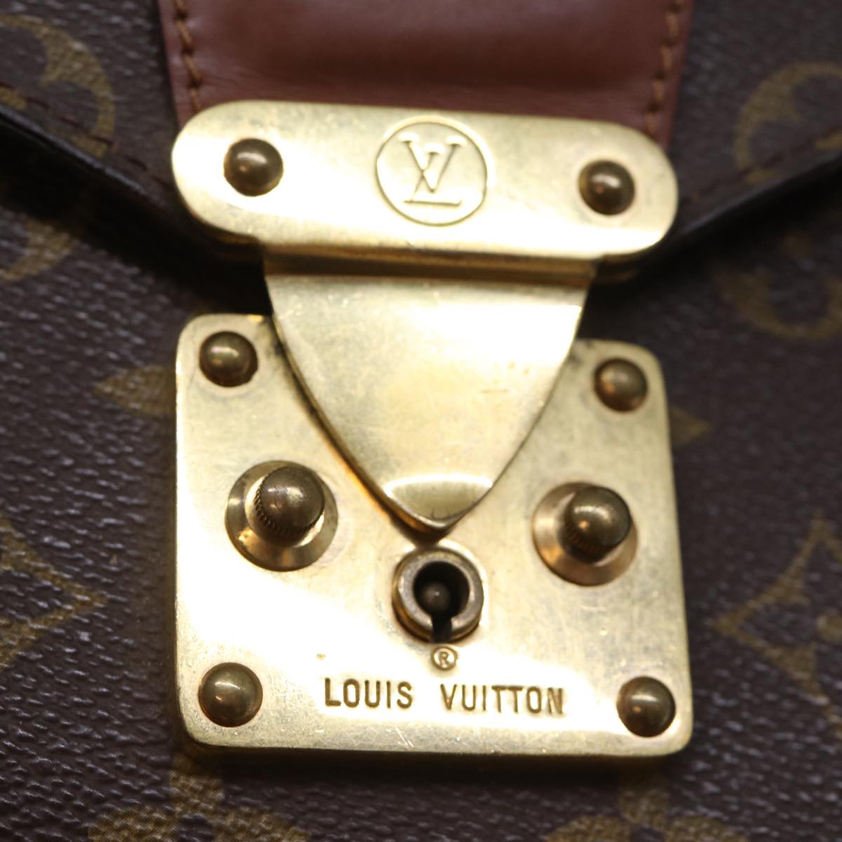 LOUIS VUITTON Monogram Monceau 28 Hand Bag M51185 LV 71979