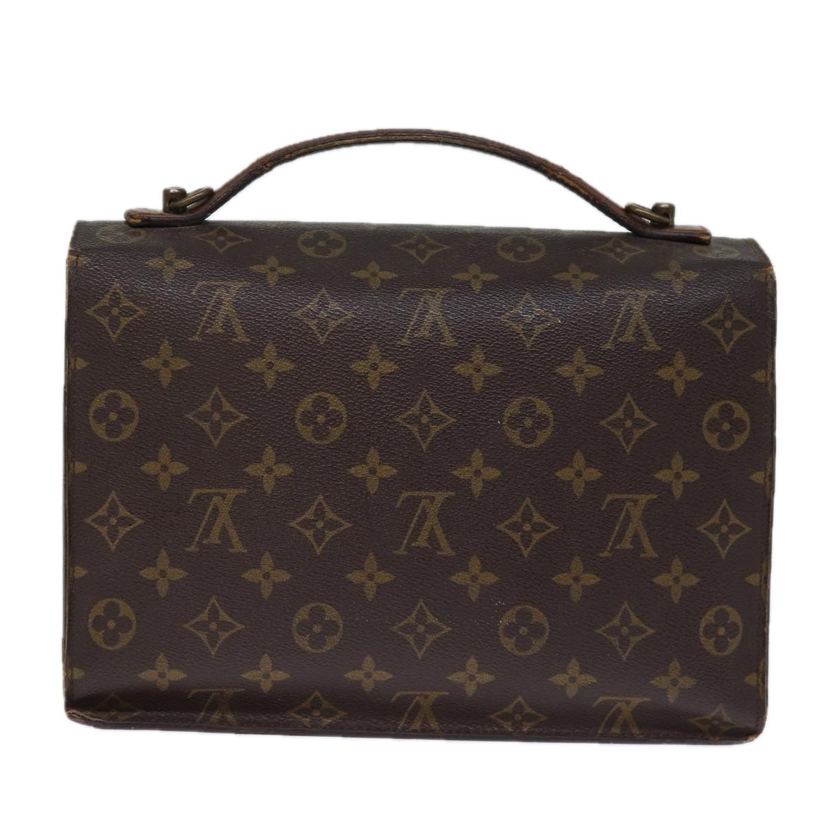 LOUIS VUITTON Monogram Monceau 28 Hand Bag M51185 LV 71979