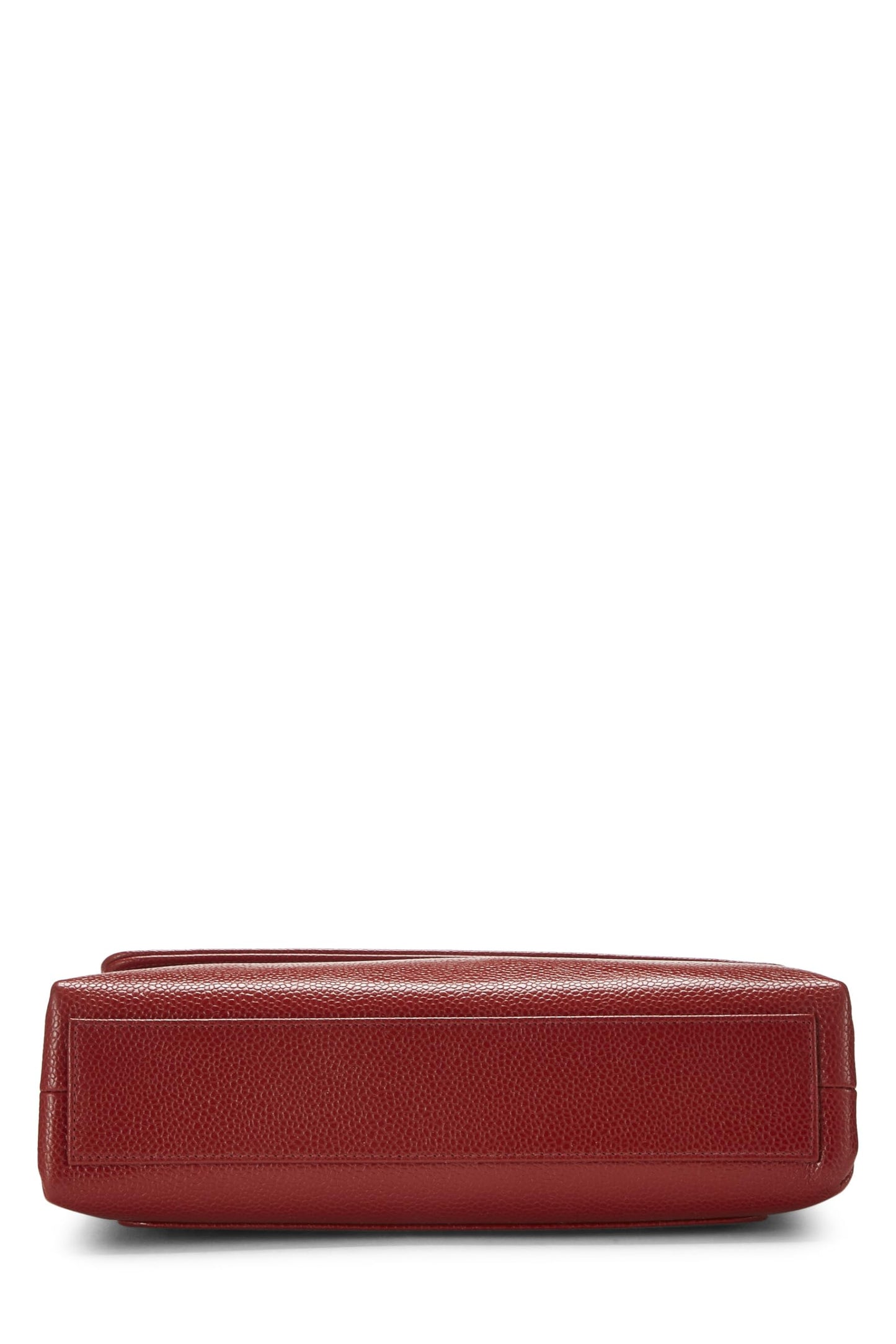 Chanel,  Red Caviar Handbag Small, Red