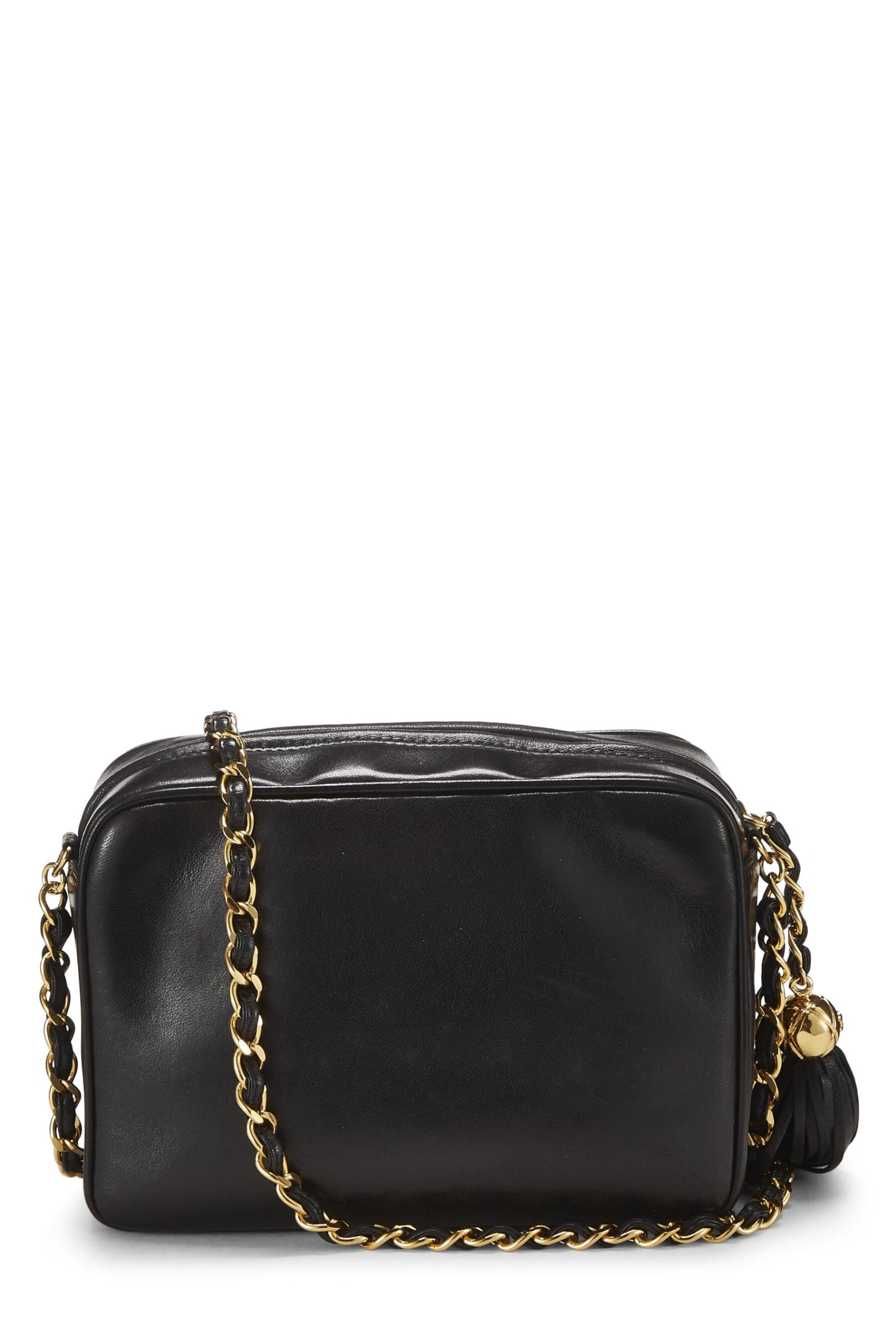 Chanel,  Black Lambskin 3 'CC' Camera Bag Mini, Black