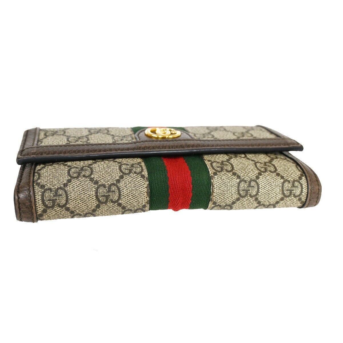 Luxury Gucci Trending 2025 Ophidia  Canvas Wallet  ()
