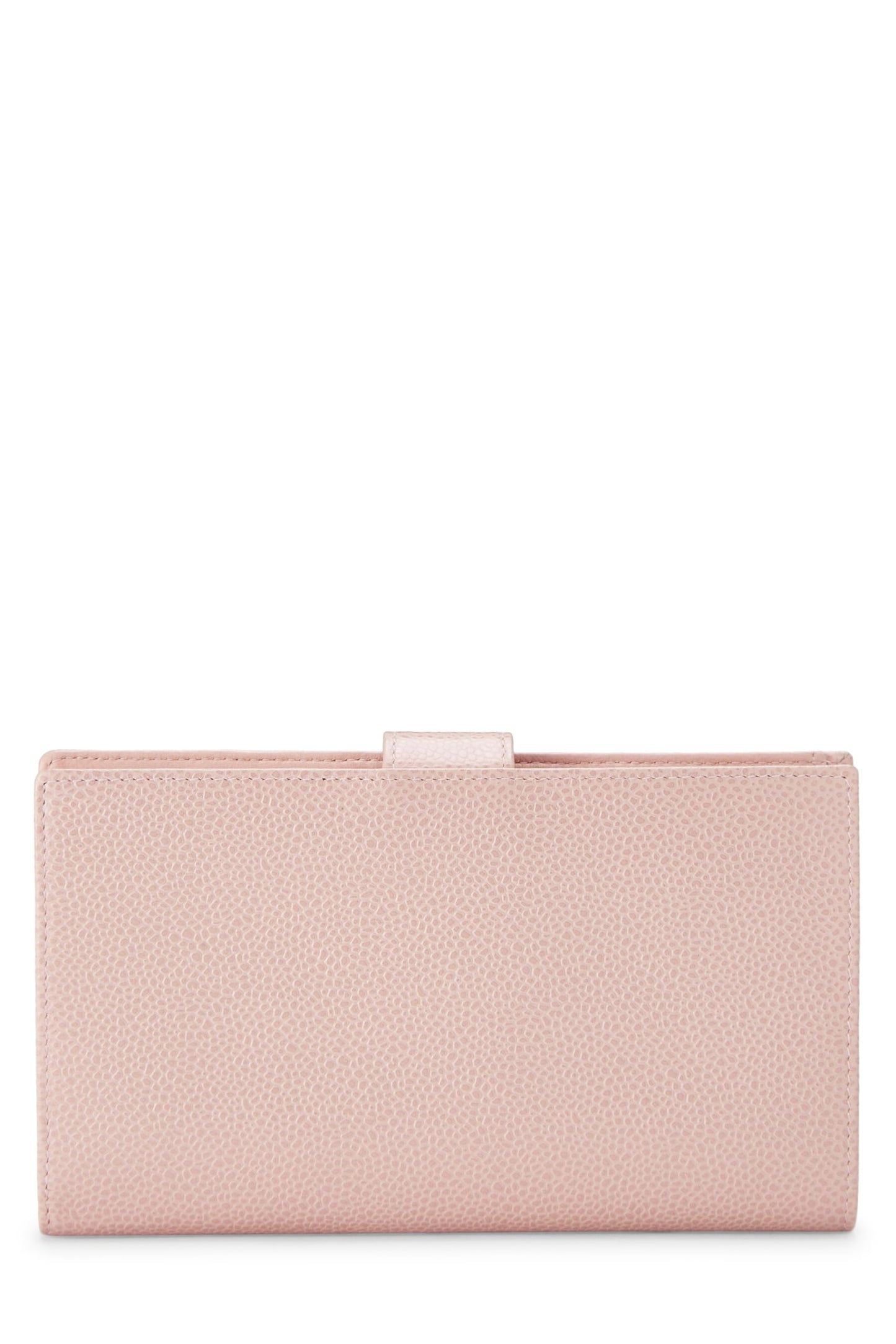 Chanel,  Pink Caviar Timeless 'CC' Long Wallet, Pink