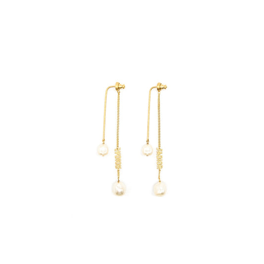 Christian Luxury Dior J'aLuxury Dior with Pearl Earrings