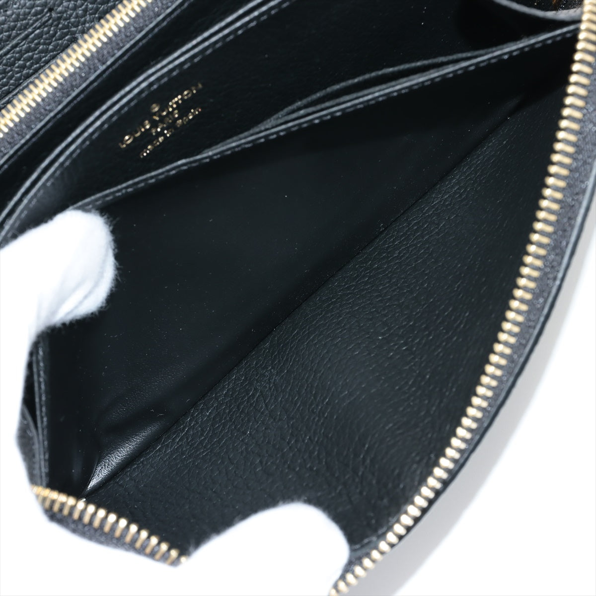 Louis Vuitton Monogram Amplant  Wallet M61864 Noneir Round Zip Wallet