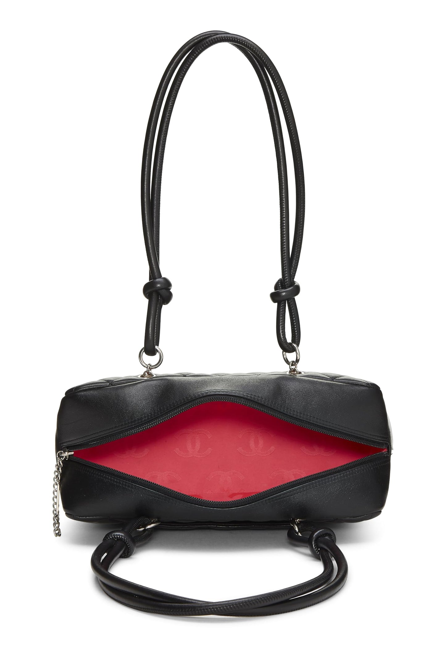 Chanel,  Black Calfskin Cambon Ligne Bowler, Black