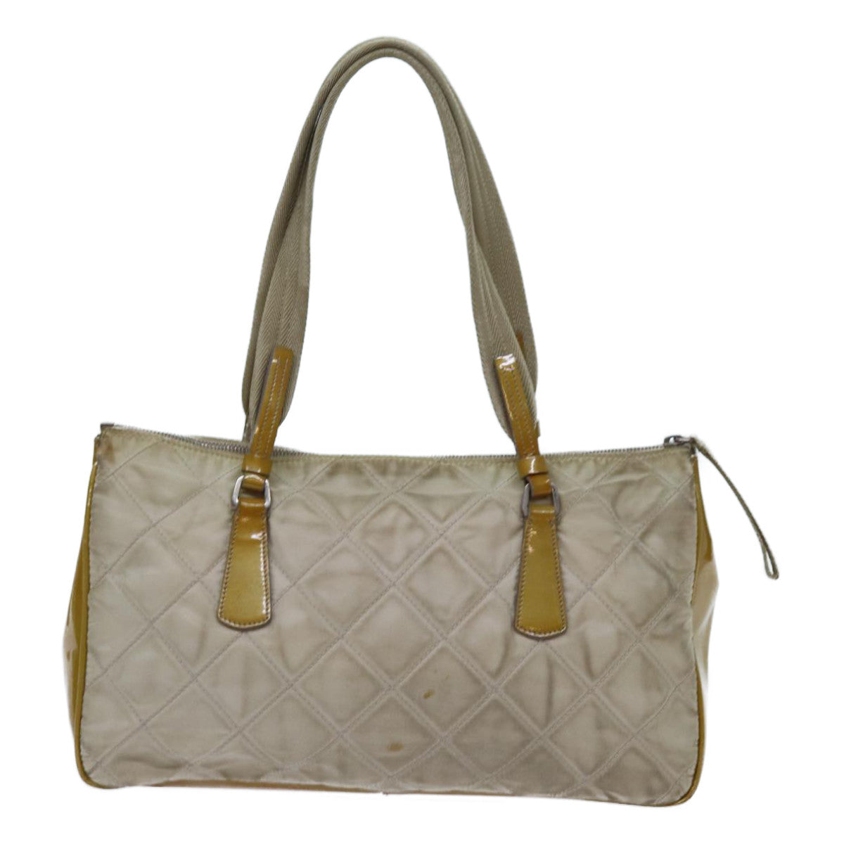 Luxury PradaShoulder Bag Nylon Beige 72005