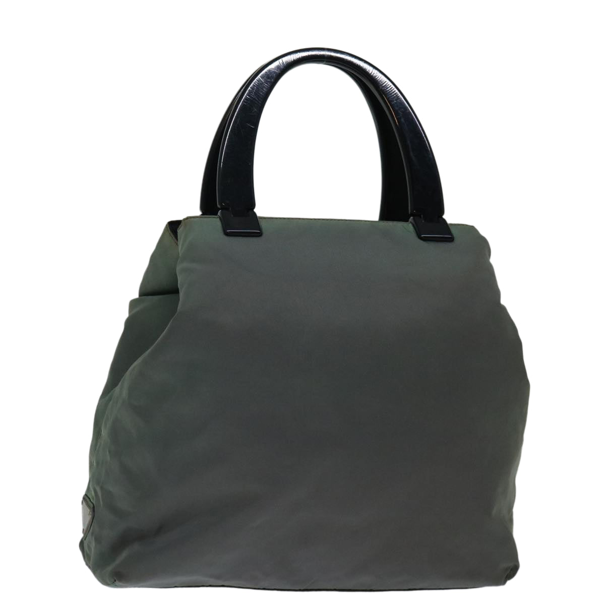 Luxury PradaHand Bag Nylon Khaki 72006