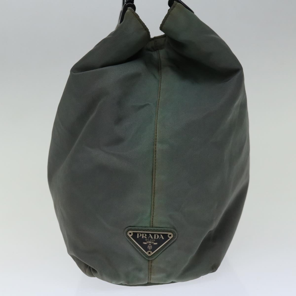 Luxury PradaHand Bag Nylon Khaki 72006