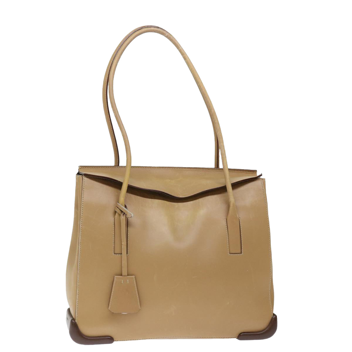 Luxury PradaShoulder Bag Leather Khaki 72013