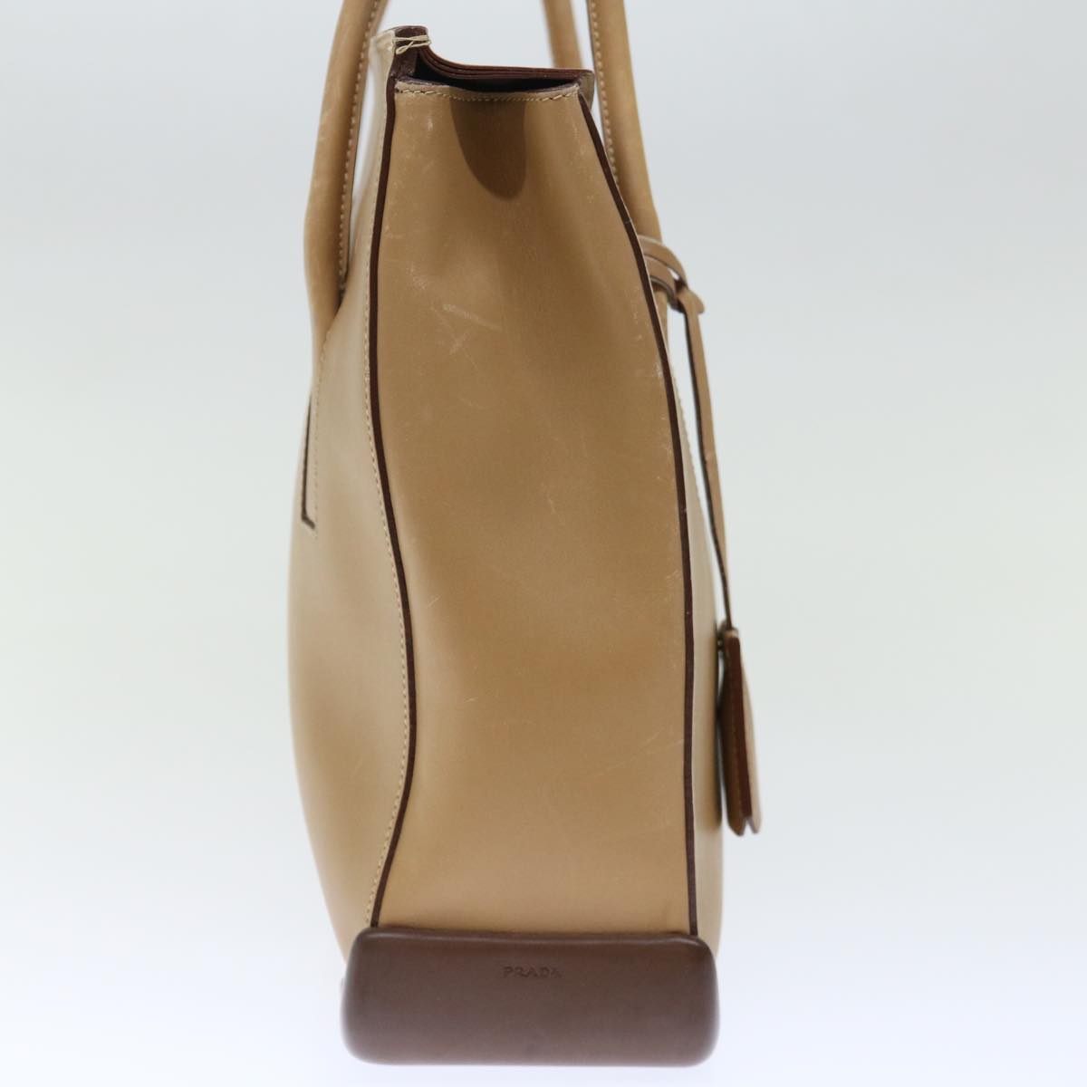 Luxury PradaShoulder Bag Leather Khaki 72013